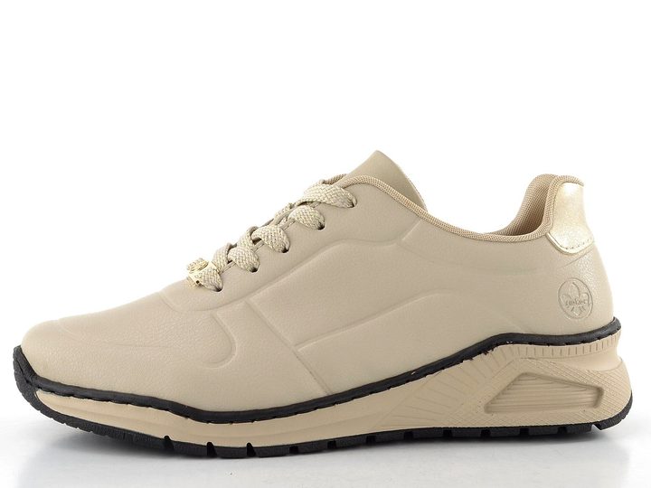 Rieker tenisky na kline béžové M4903-61