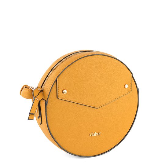 Gabor kabelka crossbody guľatá okrová 8304-93