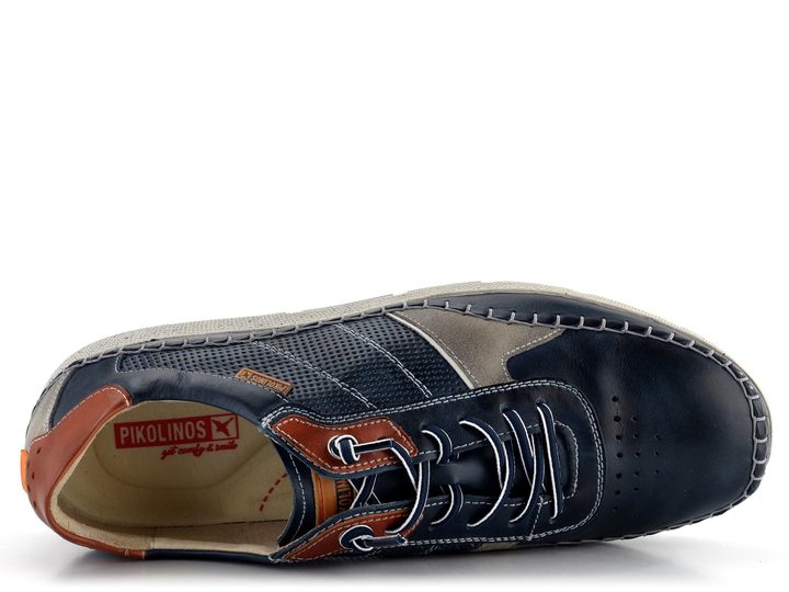 Pikolinos ležérne pánske poltopánky Fuencarral Blue M4U-6113C1