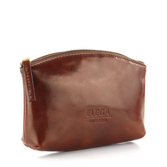 Elega dámská kosmetická etue hnědá 69034