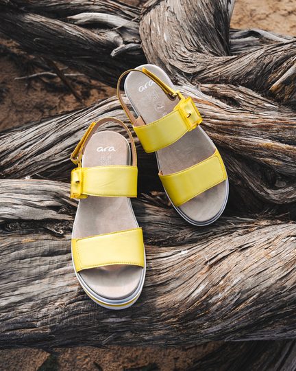 Ara dámské sandály Malaga Limoncello 12-21003-07