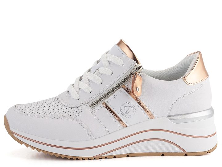 Remonte tenisky na klínku Weiss/Kupfer D0T04-80