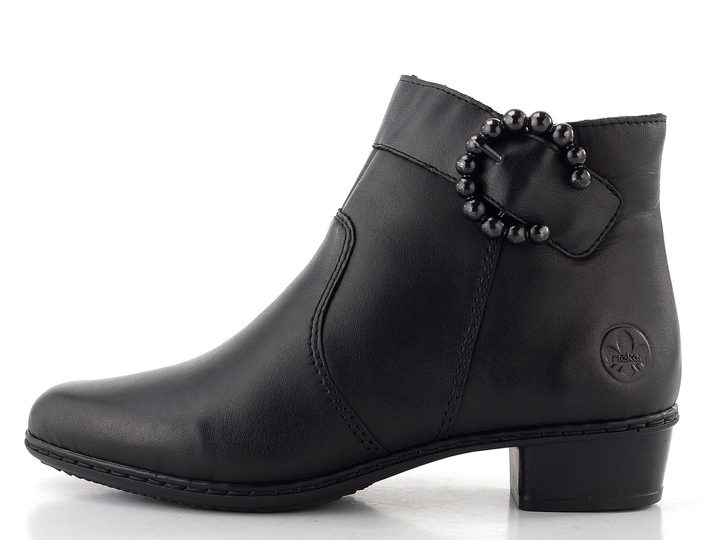 Rieker elegantní černý kotník Y0797-00
