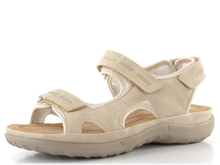 Rieker béžové sportovní sandály 64856-62