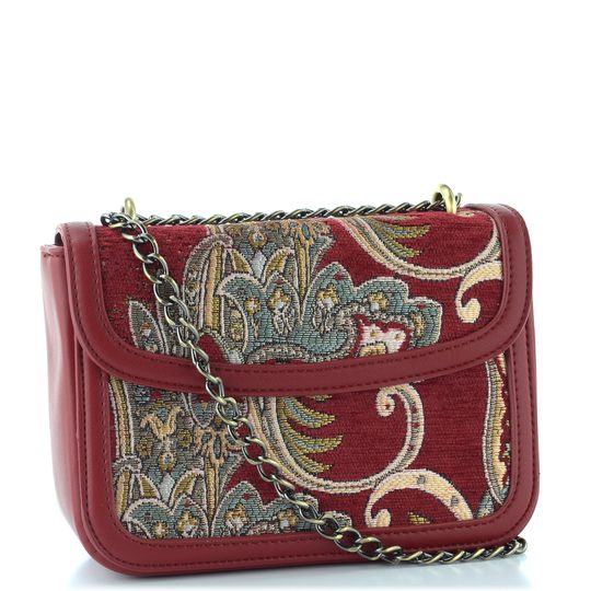 Bulaggi malá crossbody kabelka červená se vzorem BU30-261350