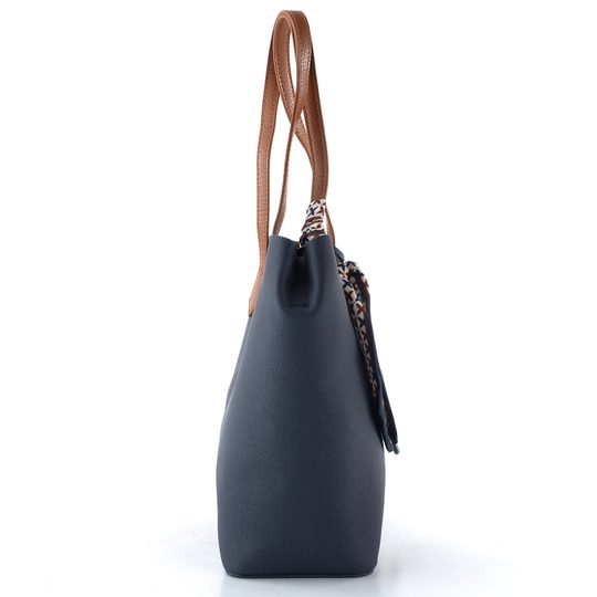 Rieker shopper kabelka se stuhou ozean H1045-14