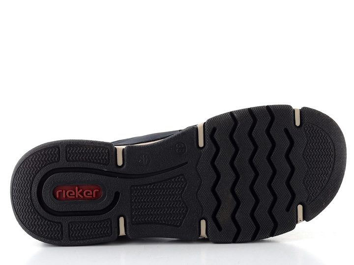 Rieker prozouvací polobotky modrý 45963-14