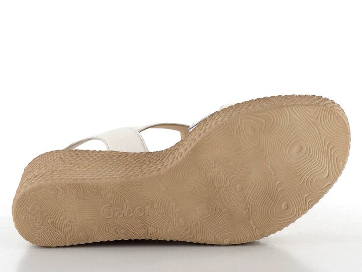 Gabor sandále na kline Latte 64.770.20