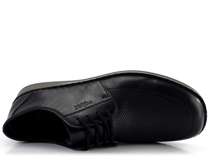 Rieker pánské šněrovací polobotky černé 05400-00