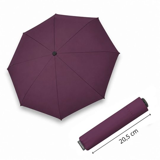 Doppler ultra lehký skládací deštník vínový 710632603