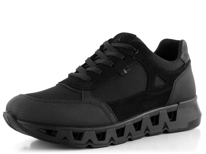 Ara širší pánské tenisky černé Molveno 11-30101-21