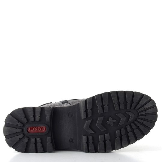 Rieker šněrovací kotník altsilber 93024-90