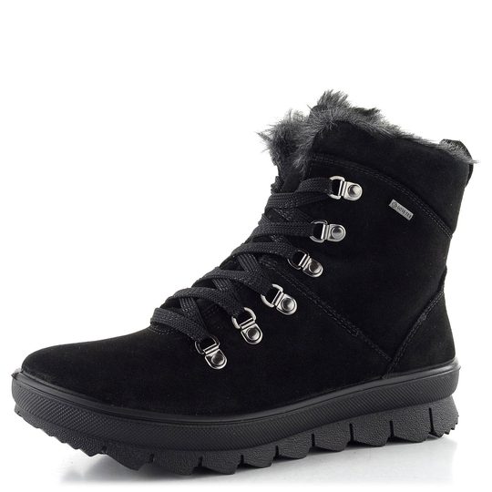 Legero vyteplený kotník s Gore-Texem černý 2-000530-0000