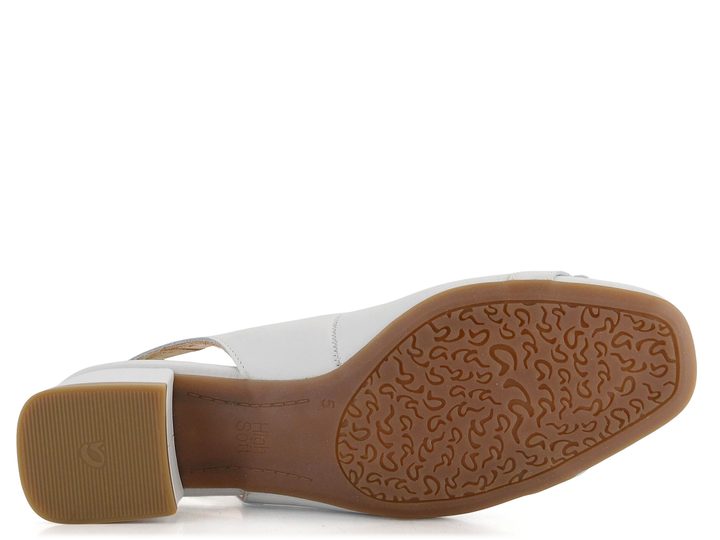 Ara širší lodičky s volnou patou Graz White 12-20404-05