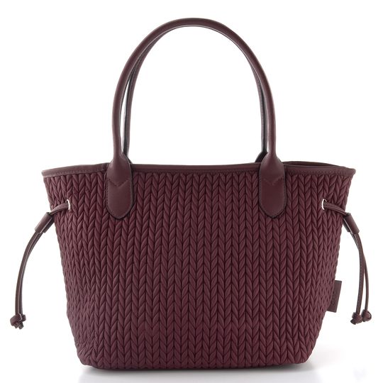 Gabor nylonová shopper kabelka Granada Quilt dark red 012887