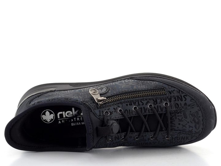 Rieker nazúvacie poltopánky tmavo modré N1455-14