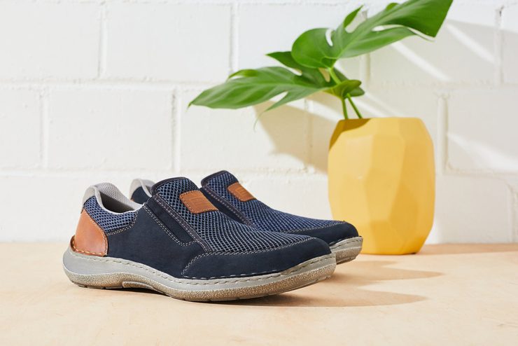 Rieker pánské nazouvací polobotky s pružinami 03053-14