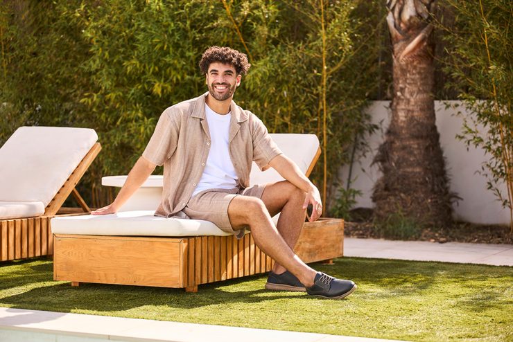 Rieker pánske šnurovacie poltopánky tmavo modré 10402-14