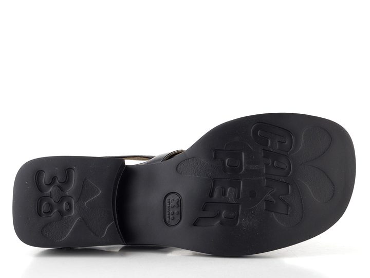 Camper kožené sandály Dana negro K201486-005