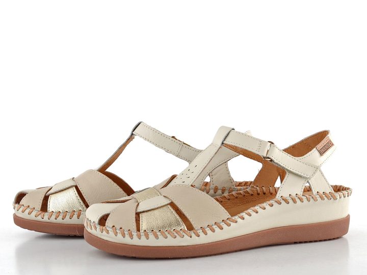 Pikolinos sandály s kříženými pásky Cadaques Nata W8K-0847C1