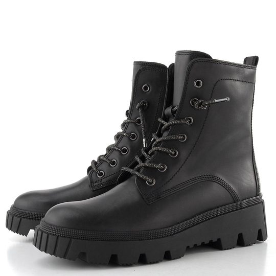 Gabor kotník na hrubé podešvi černý 71.821.37