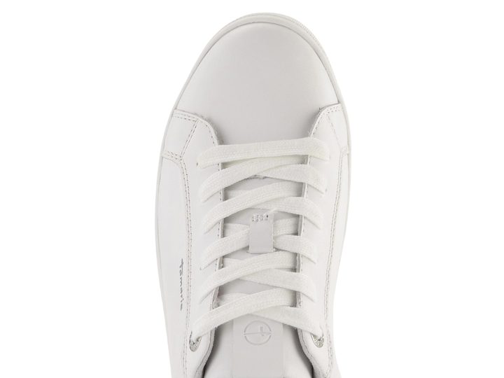 Tamaris bílé kožené tenisky 1-23622-42