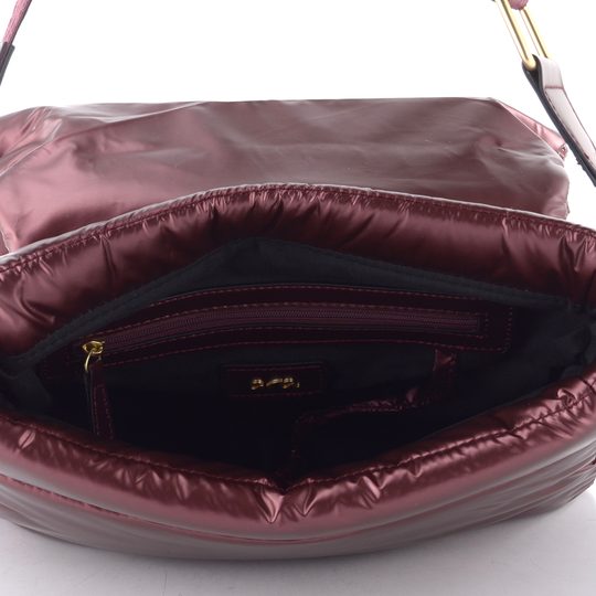 Ara prošívaná kabelka se dvěma popruhy Nele silky merlot 16-22106-95