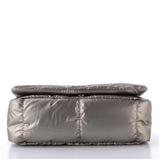 Ara prešívaná kabelka s dvoma popruhmi Nele silky moon-met 16-22106-62