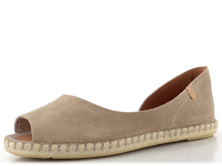 Verbenas vykrojené espadrilky s otevřenou špičkou Cruz piedra 0300520001