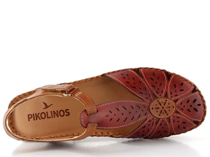 Pikolinos prořezávané baleríny s páskem Vallarta sandia 655-0841C1