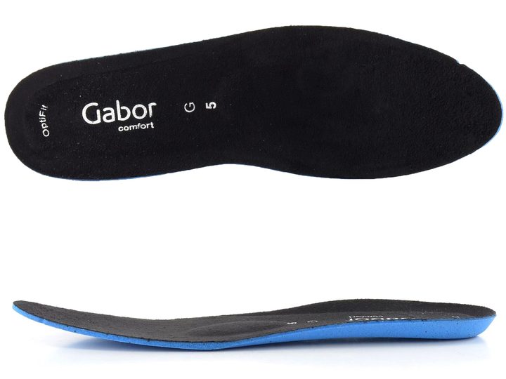 Gabor čierne kožené čižmy XL-Vario 32.069.57