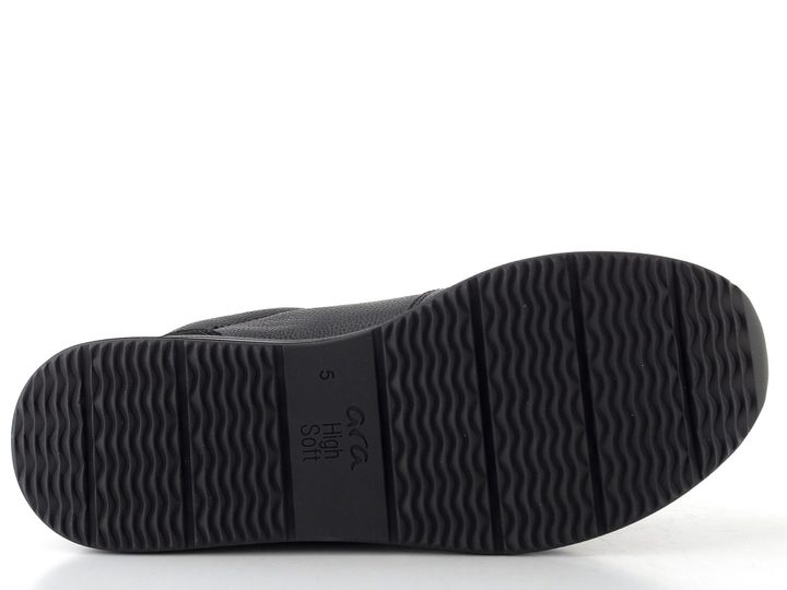 Ara širší tenisky Sapporo Schwarz/Marrone 12-27540-01