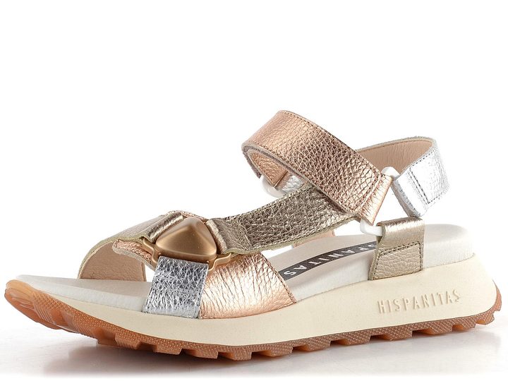 Hispanitas sandály na platformě Maui Silver/Cava CHV253896