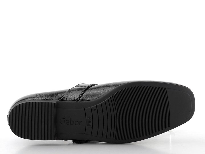 Gabor baleríny s nártovým páskem černé 74.144.20