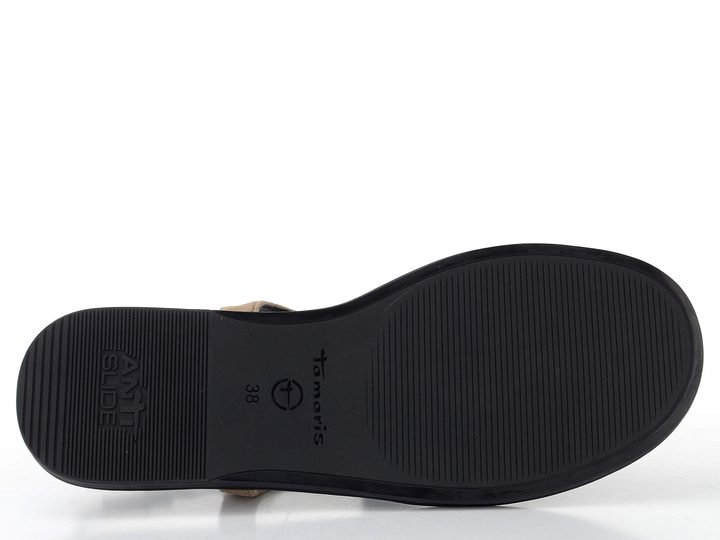 Tamaris sandály/žabky taupe 1-28142-46