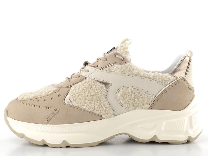 Högl dámské tenisky s beránkem cashmere/creme 0-105348-1412