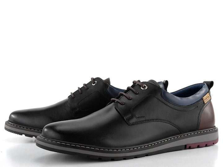 Pikolinos pánske poltopánky Berna Black M8J-4183C1