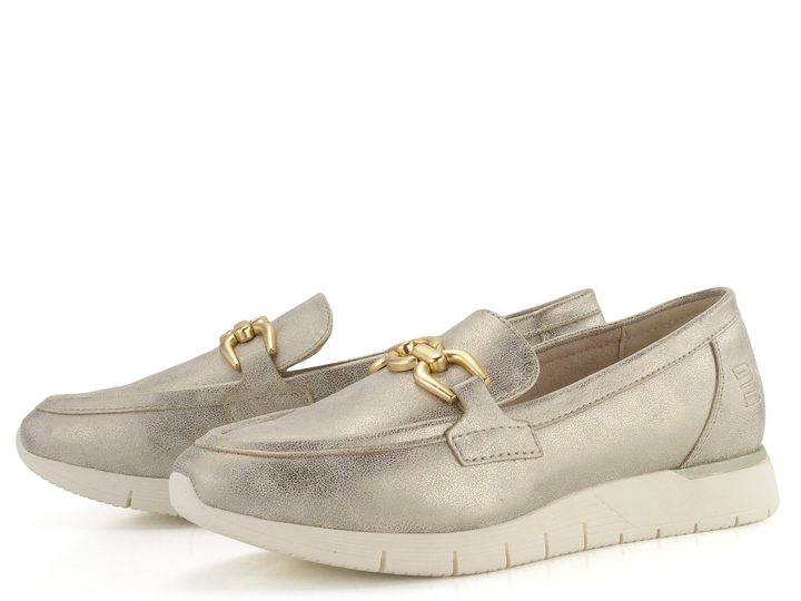 Bagatt metalické mokasíny Gold D35-AJI60-5000