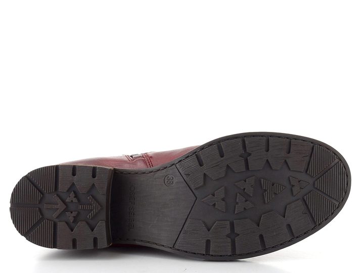 Josef Seibel šněrovací kotník bordeaux 75317VL160