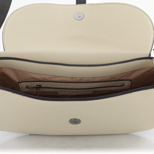 Hispanitas luxusná kabelka kombinovaná Milk/Black BI243536