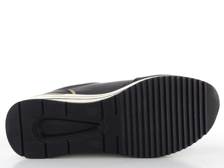 Remonte tenisky na klínku černé D0T03-01