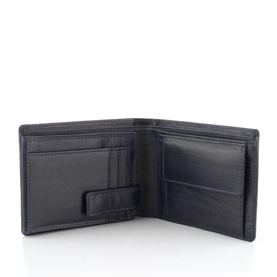 Pánská luxusní peněženka tmavě šedá LG-2111