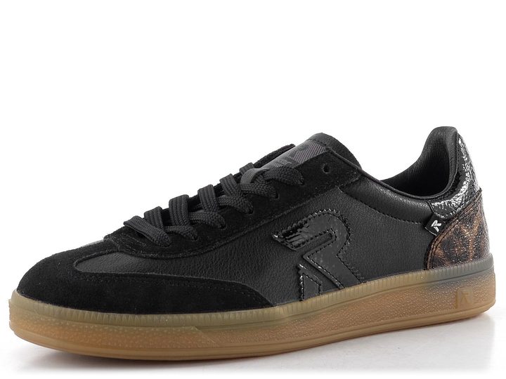 Rieker Sport čierne ležérne tenisky W2200-03