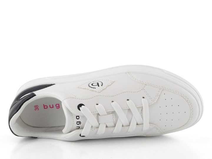 Bugatti dámske tenisky white/black 435-AQG19-5050