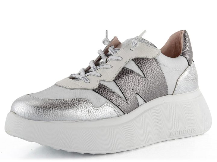 Wonders dámské tenisky na platformě Plata/Plomo A-3622