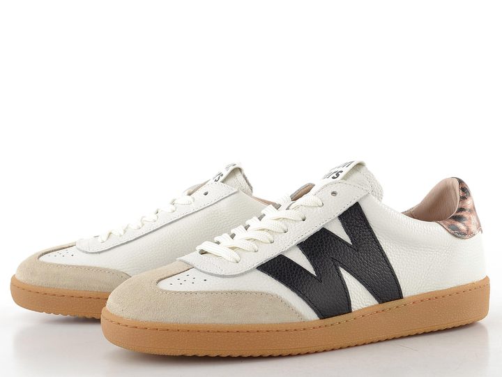 Wonders dámské kožené tenisky beig/off/negro AP-2001