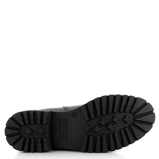 Tamaris černý kožený chelsea kotník 1-25427-41