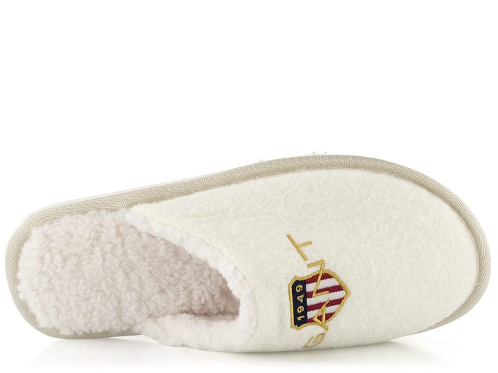 Gant papuče domáce vlnené Homesy Bone Beige 25598410