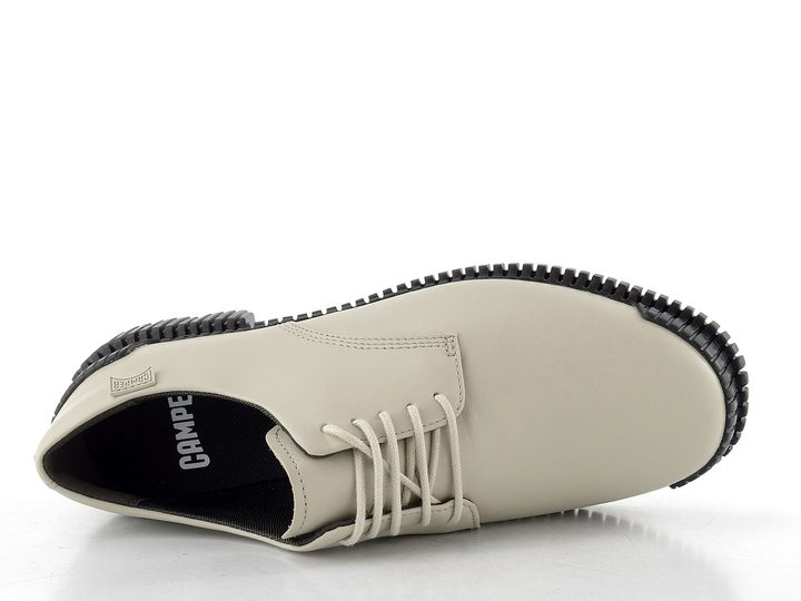 Camper šněrovací polobotky Pix lt. pastel grey K201851-003