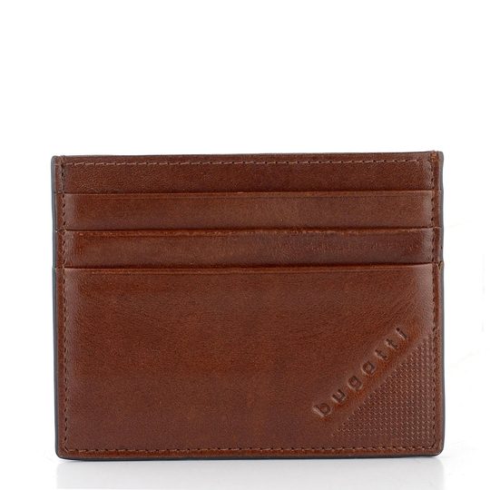 Bugatti kapesní pouzdro na karty cognac 49125007